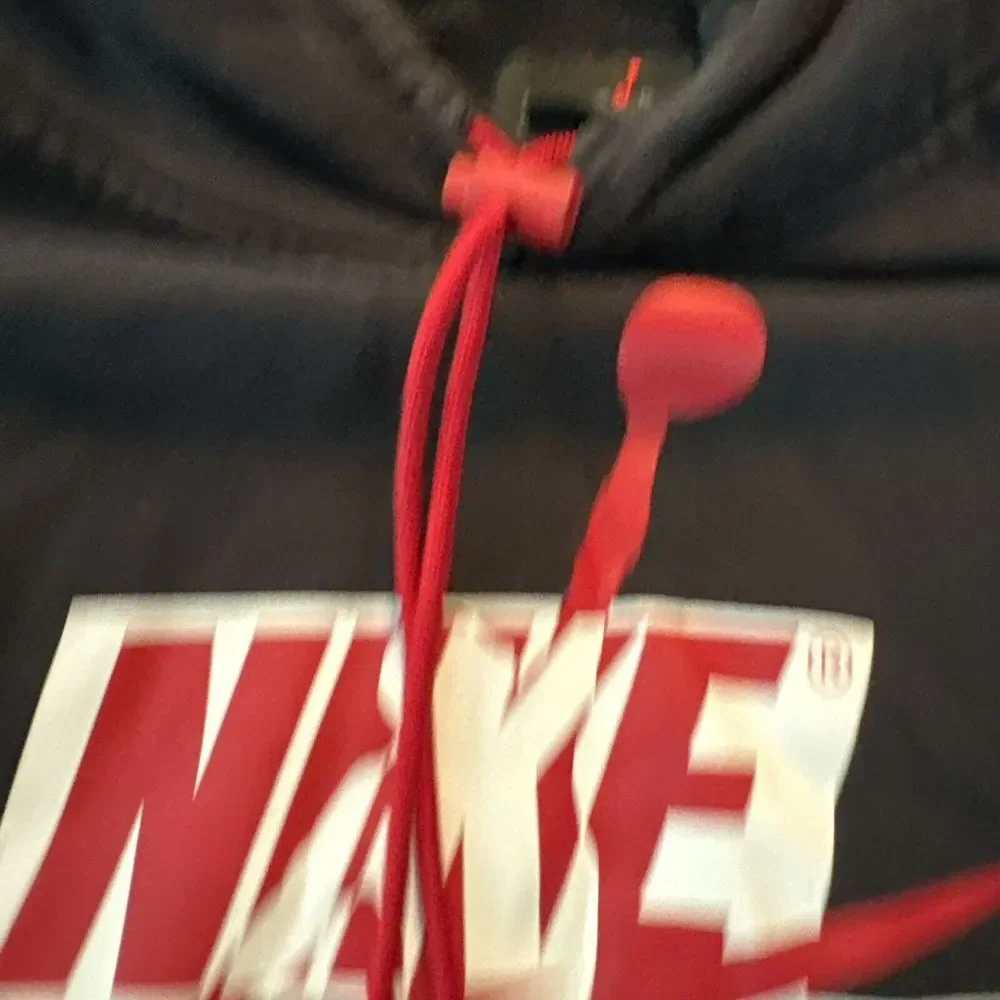 Nike Air Jordan Jumpman Fleece Black Red Hoodie Jacket Pullover Men's Size Small